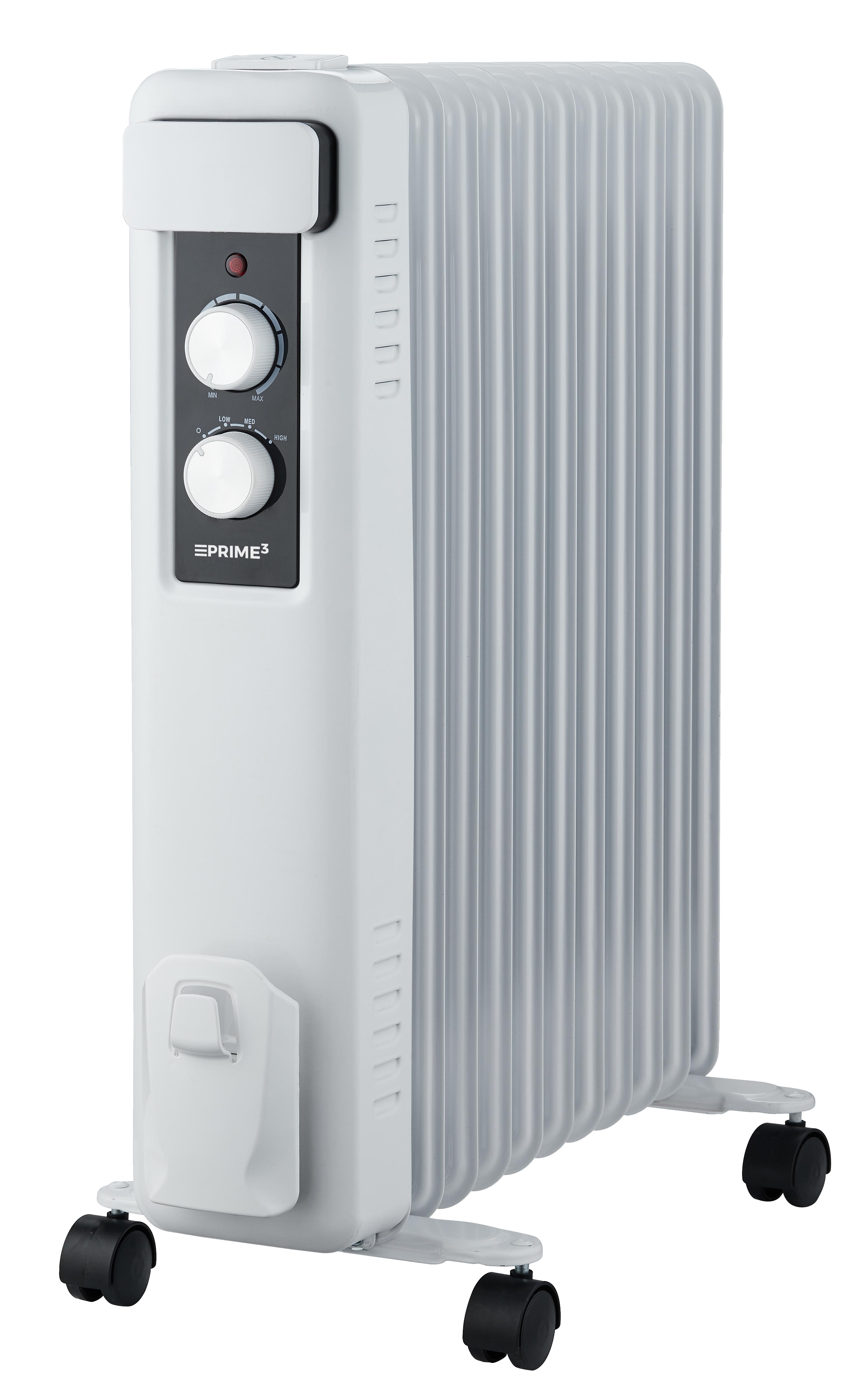 Šildytuvas - Prime3 SOR51 2500W 11 Peilių Baltas