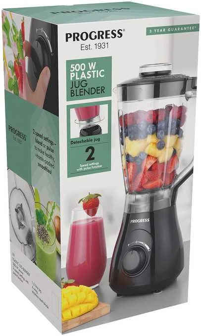 Progress EK6647PVDE 500W Plastic Jug Maišytuvas