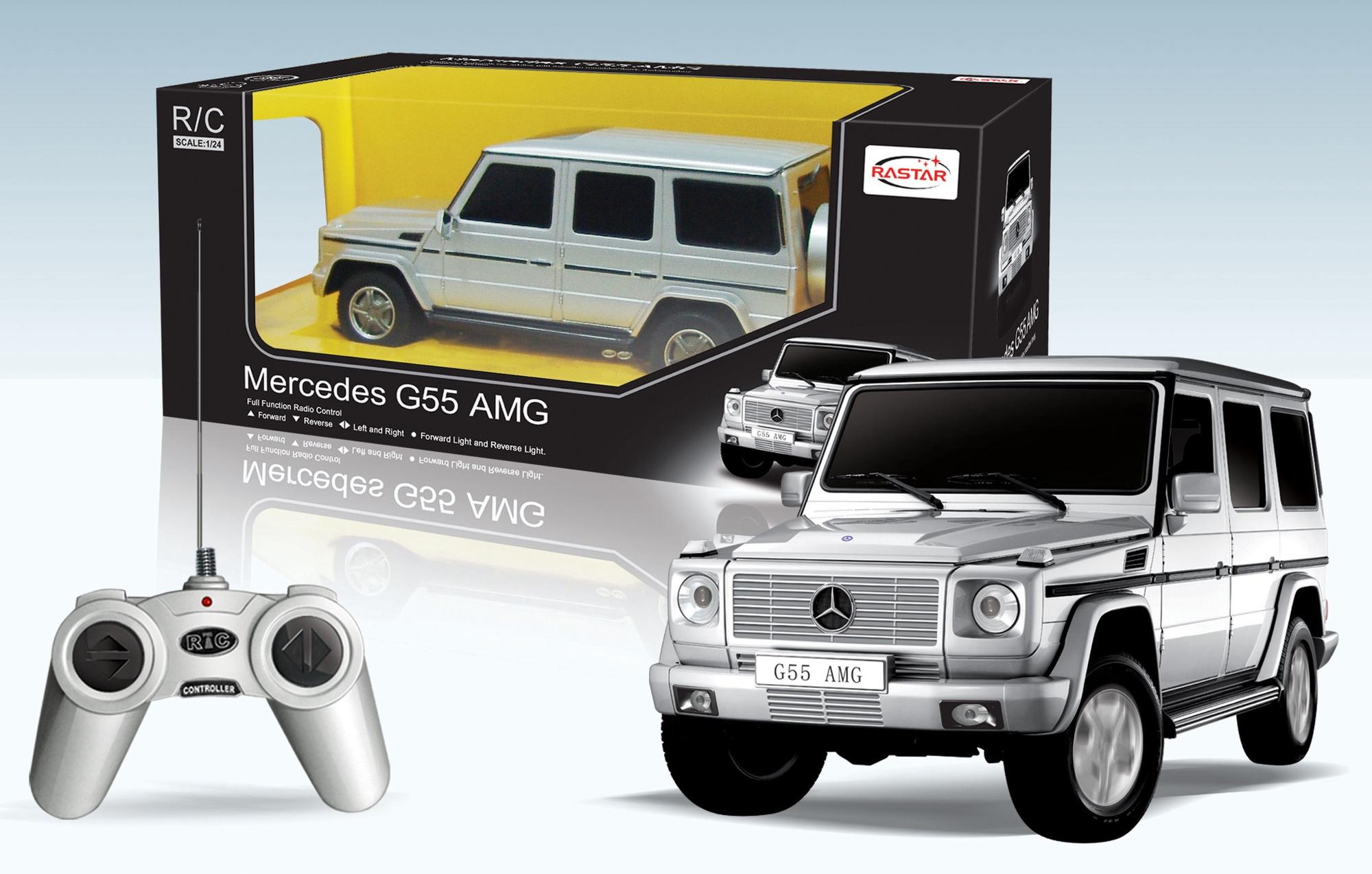 RASTAR automodelis valdomas 1:24 Mercedes g55, 30500