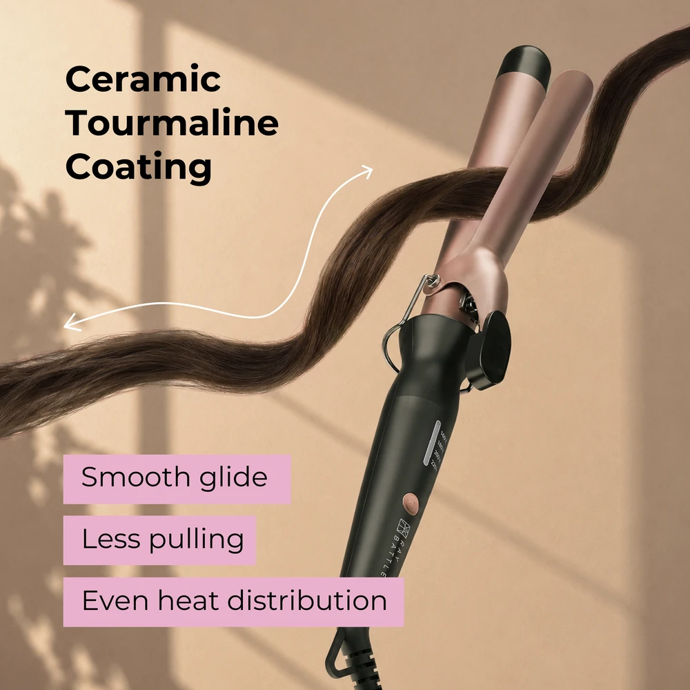 Ray Battler RB 6566 Curling Iron 25mm Diameter