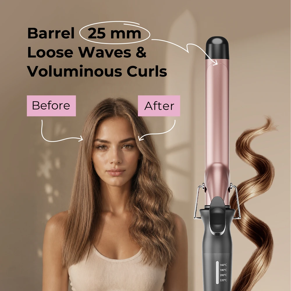 Ray Battler RB 6566 Curling Iron 25mm Diameter