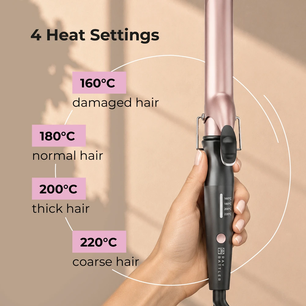 Ray Battler RB 6567 Curling Iron 32mm Diameter
