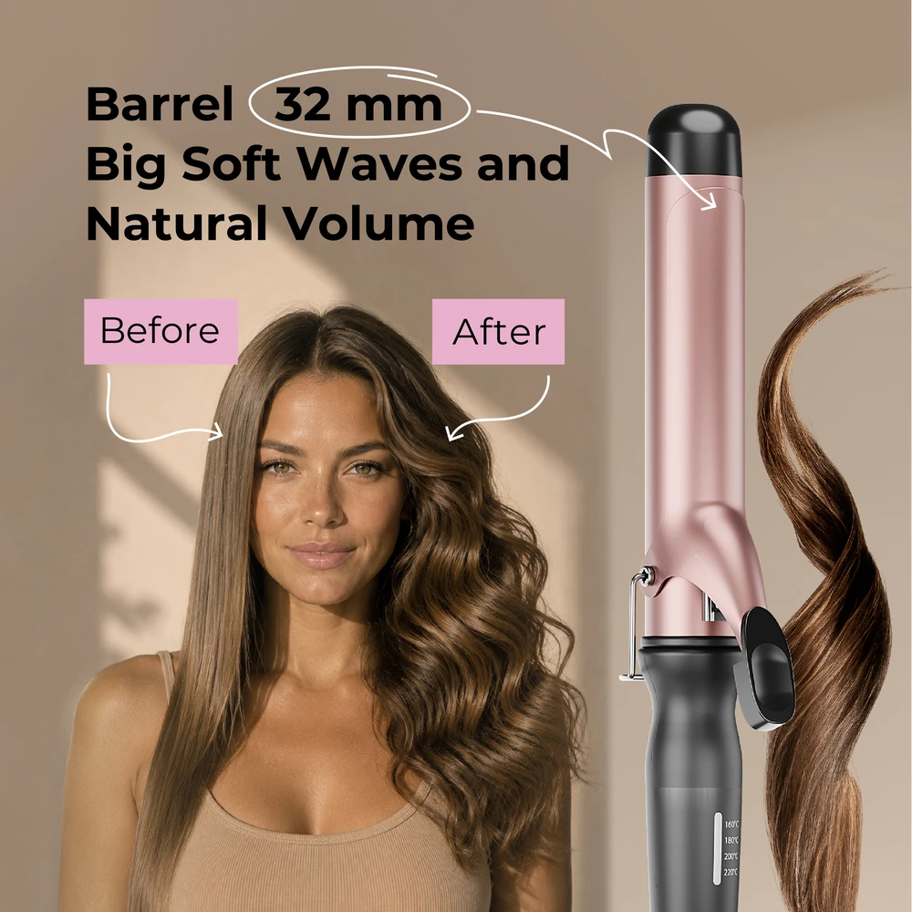 Ray Battler RB 6567 Curling Iron 32mm Diameter