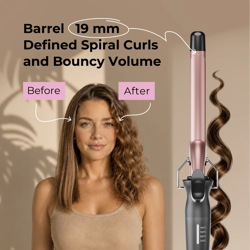 Ray Battler RB 6568 Curling Iron 19mm Diameter