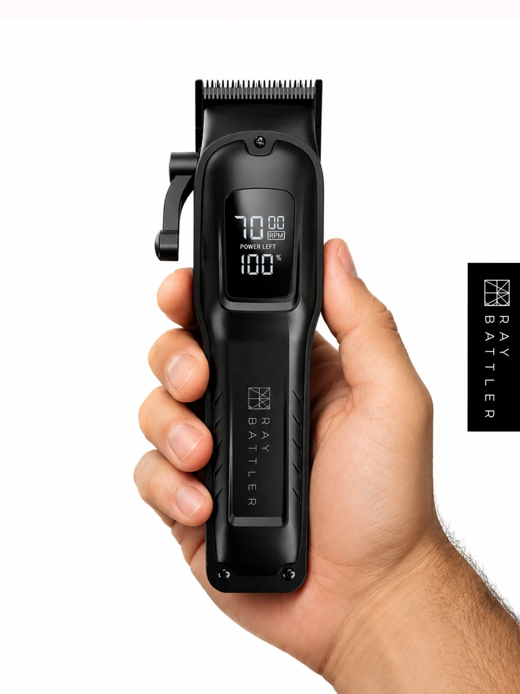 Ray Battler RB 6920 Hair Clipper + 6 Guide Combs