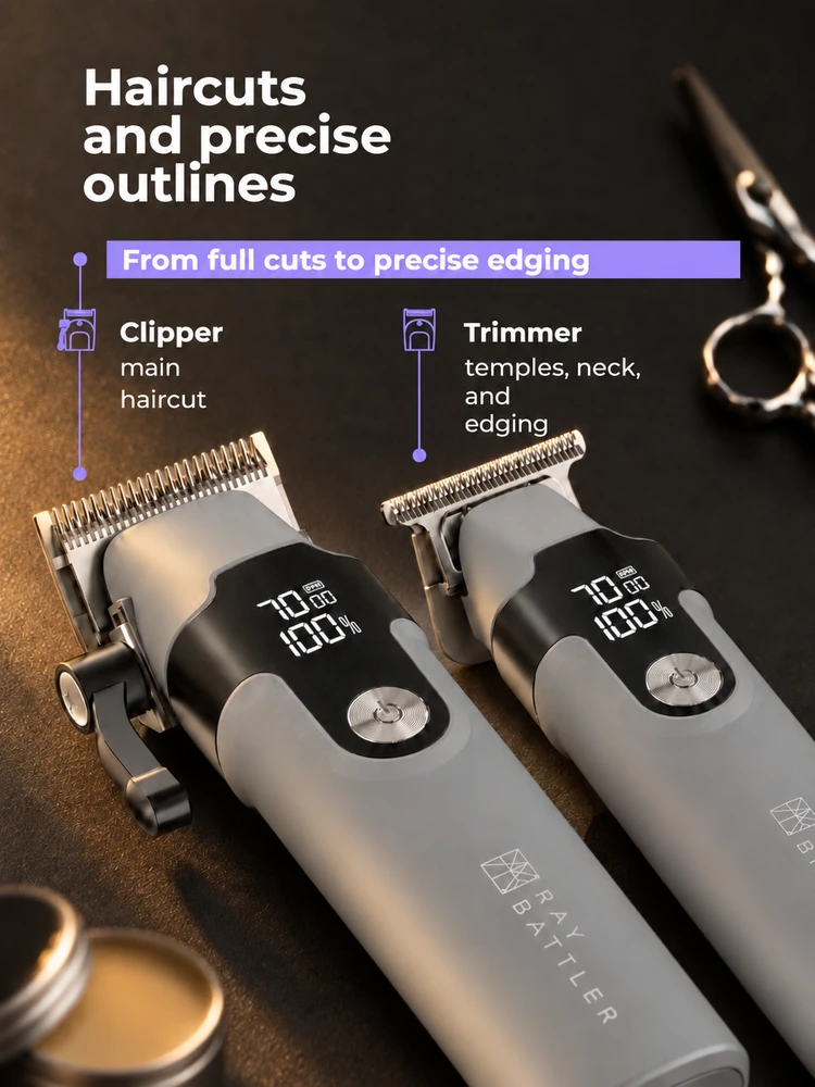 Ray Battler RB 6922 Hair Clipper &amp; Trimmer Set