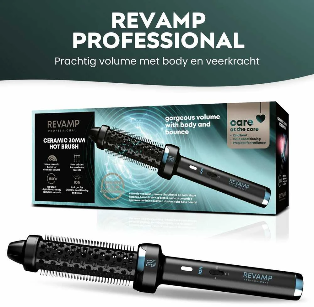 Revamp BR-1300A-EU keraminiai ir joniniai 30 mm karšto juodo