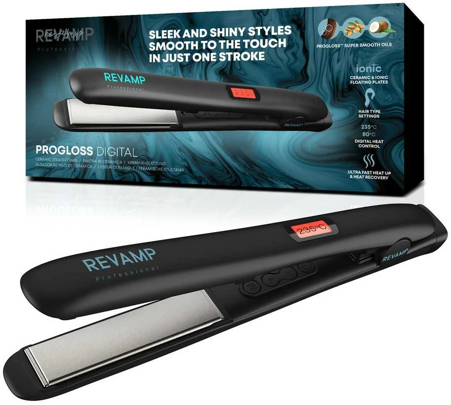 Revamp ST-1000-EU Progloss Digital Ceramic Plaukų tiesintuvas