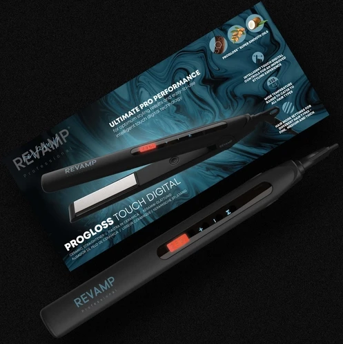 Revamp ST-1500-EU Progloss Touch Digital Ceramic Tiesinimo žnyplės