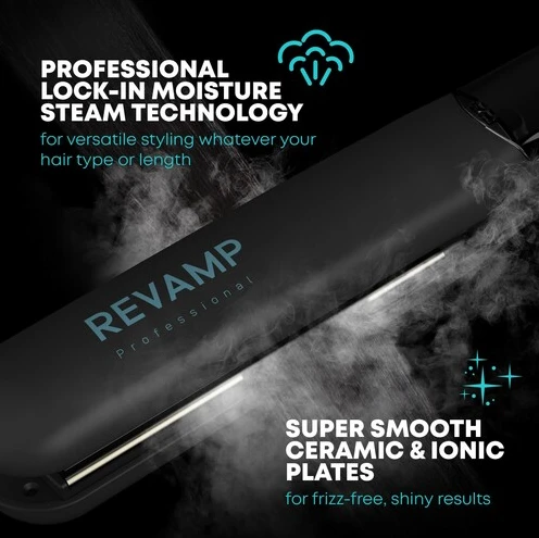 Revamp ST-1600X-EU Progloss Steamcare Ceramic Plaukų tiesintuvas