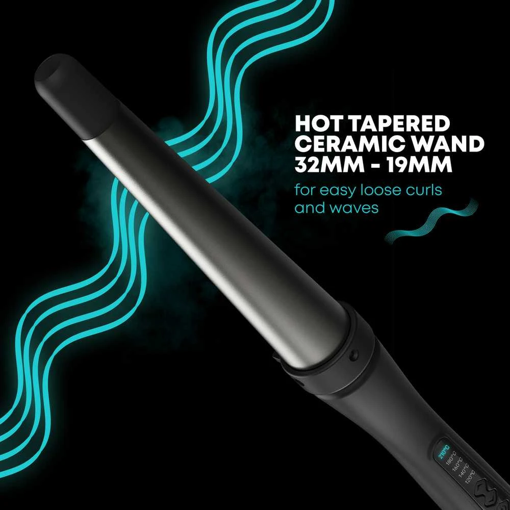 „Revamp WD-1000-EU Progloss“ didelių garbanų formavimo lazdelė