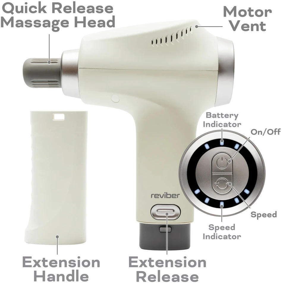 Reviber RV-MALP-TOP-EU/1.0 Gen 3 Deep Tissue Percussion Massager