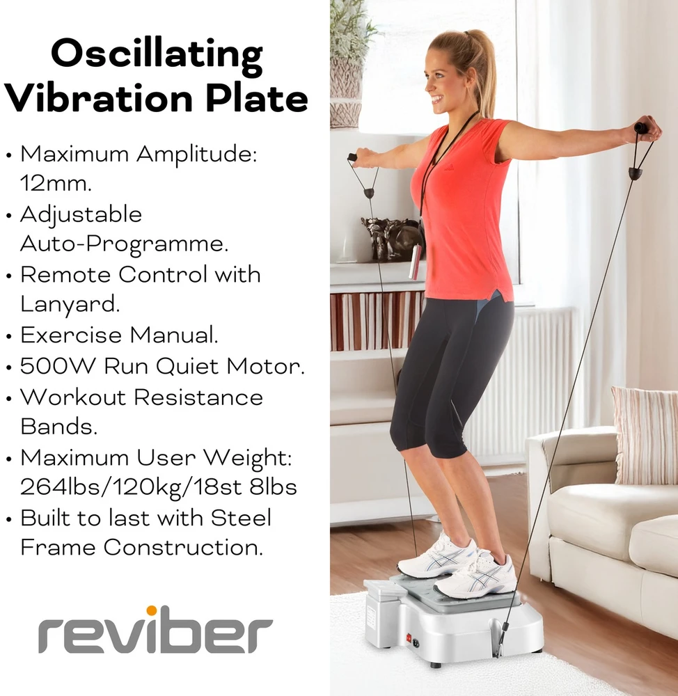 „Reviber RV-VIPL/ER-02 Plus“ vibracijos treniruoklis ER02