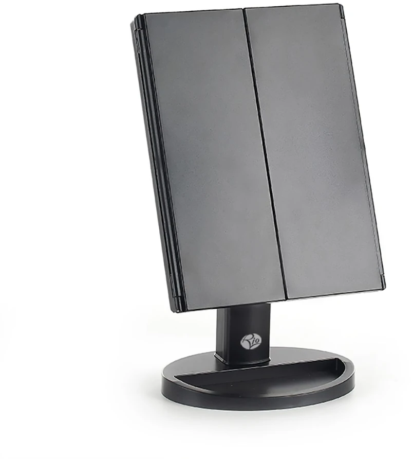 Kosmetinis veidrodis Rio 24 LED TOUCH DUOMENAMAS MAKEUP MIRROR (2X ir 3x) – MMFD