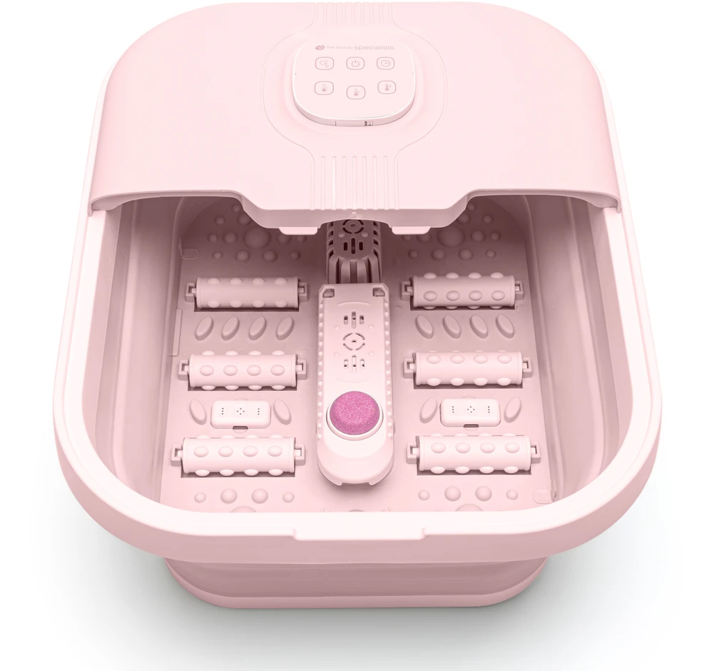 Rio FTBH13-EU-PK/1,3 Deluxe Foldaway Foot Spa Rožinė