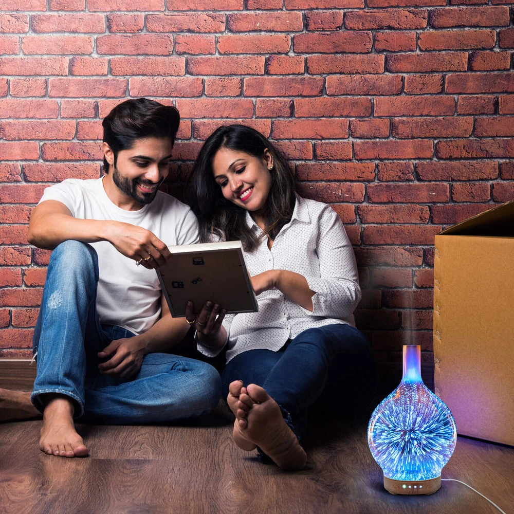 Drėkintuvas Rio DHSP-EU/1,3 ELLA Aroma Difuser, Humidifier & Night Light