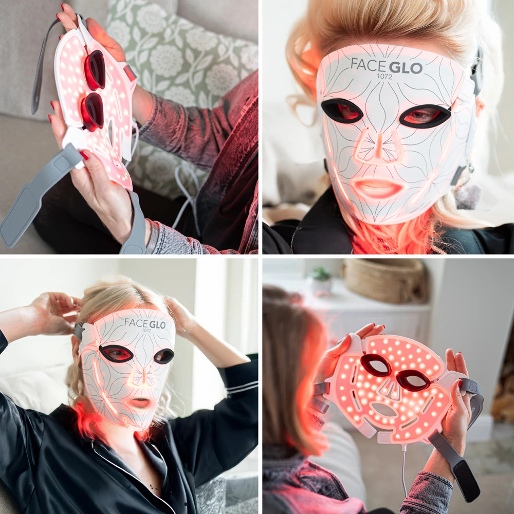 Rio Beauty LED veido kaukė FaceGLO 1072