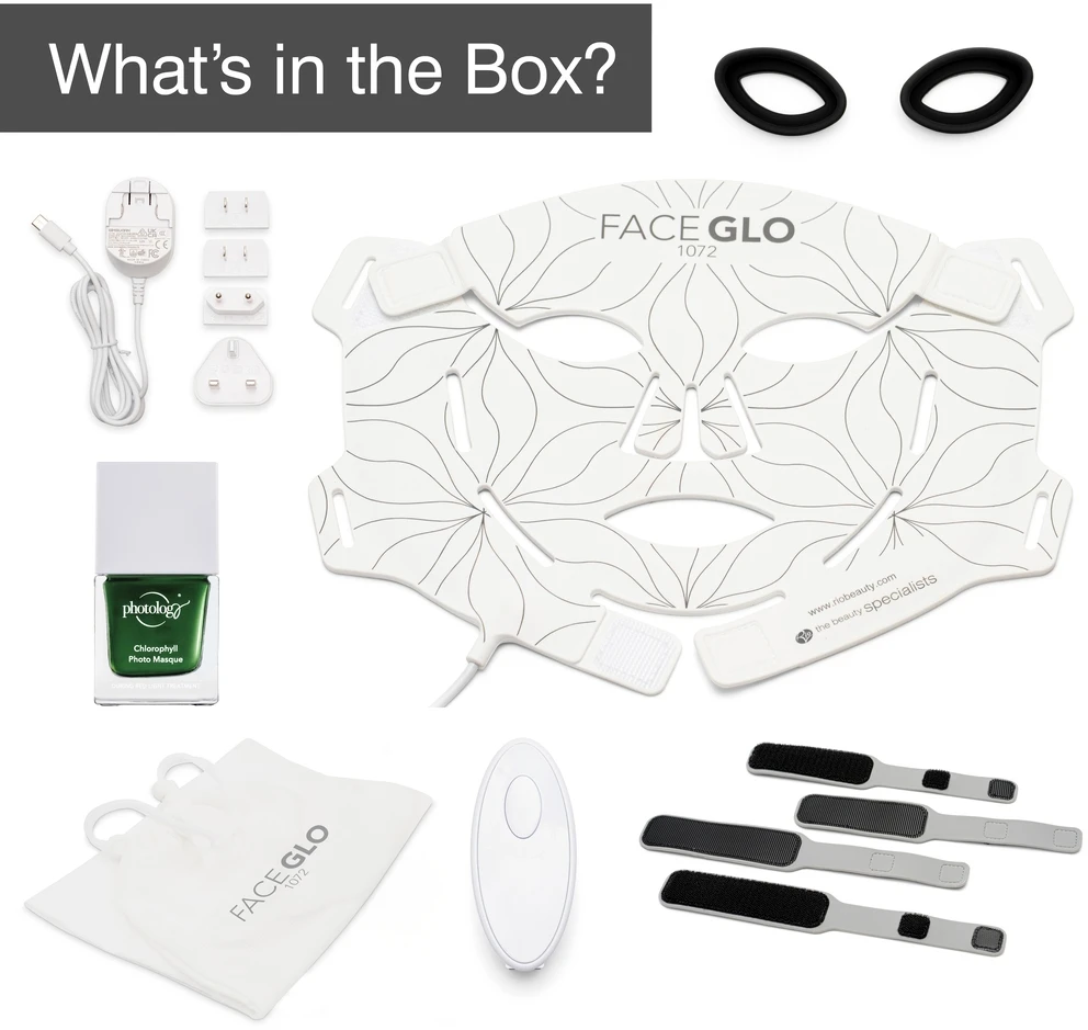 Rio Beauty LED veido kaukė FaceGLO 1072