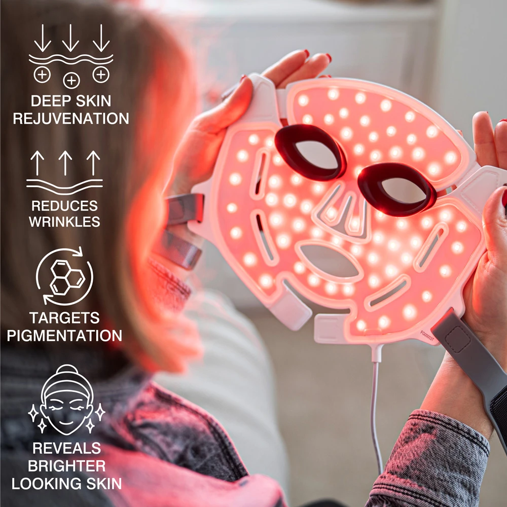 Rio Beauty LED veido kaukė FaceGLO 1072