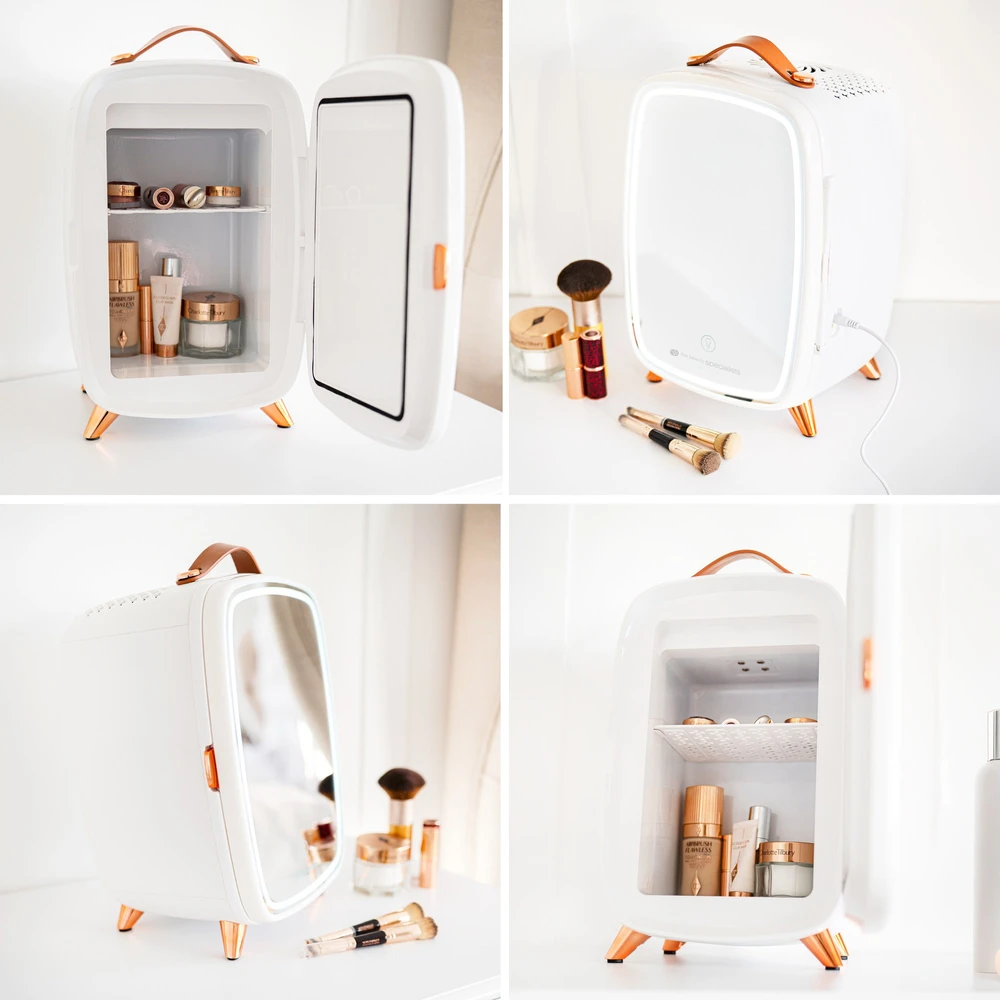 Rio FRBM-EU/1,0 6L Beauty Skincare Šaldytuvas Whit Mirror