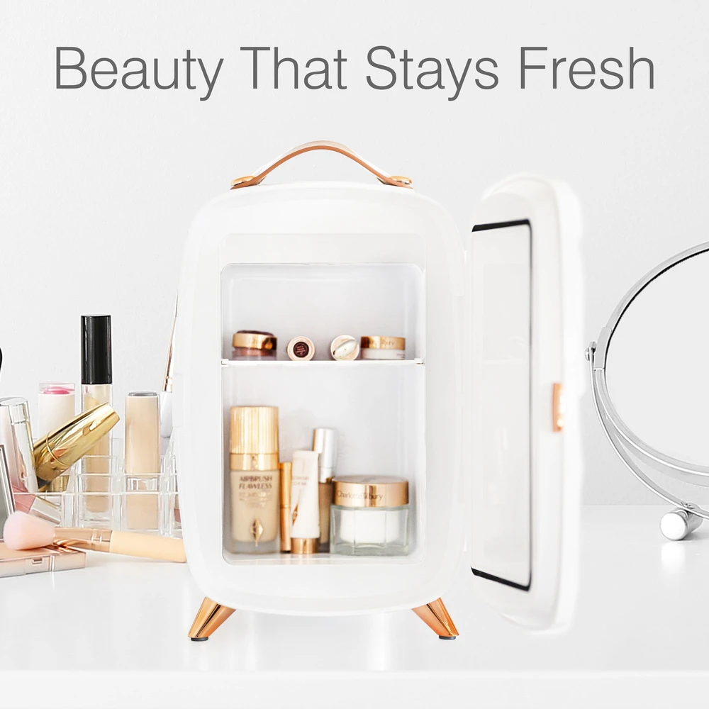 Rio FRBM-EU/1,0 6L Beauty Skincare Šaldytuvas Whit Mirror