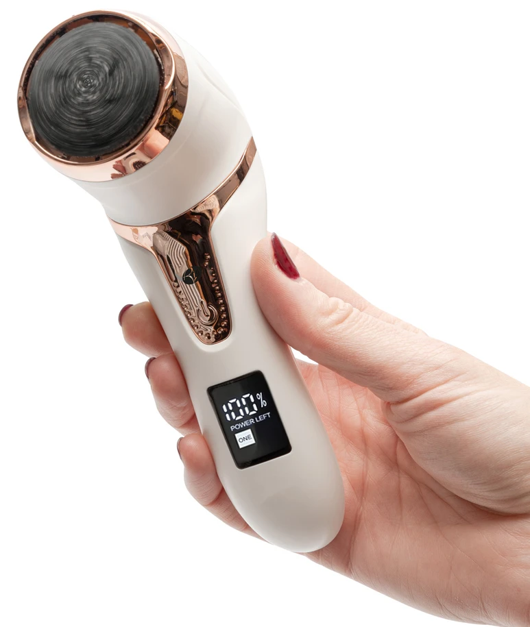 Rio-Beauty Go Smooth electric foot file with vacuum suction kojų nagų priežiūros priemonė Unisex