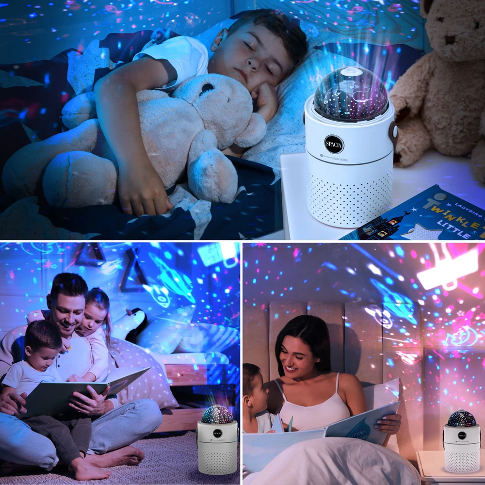 „Rio Beauty“ aromaterapinis difuzorius su „Spacia“ projektoriumi