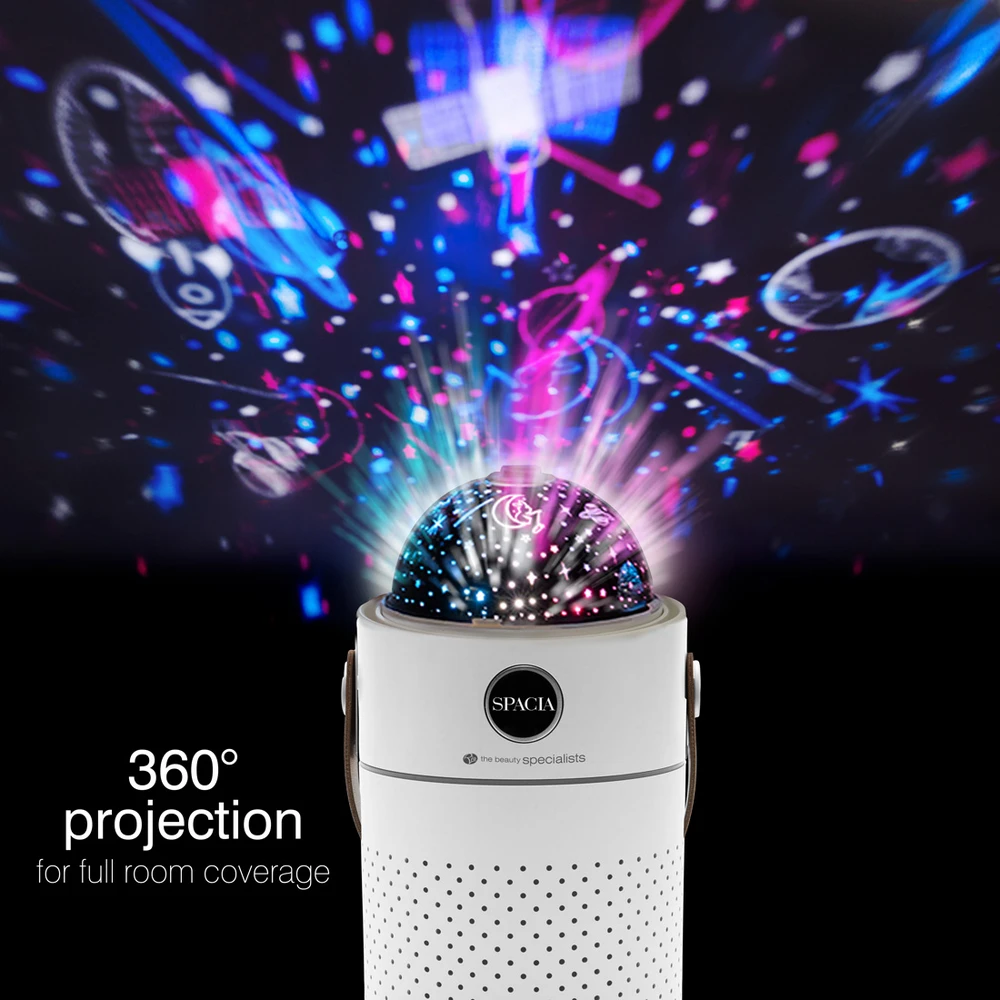 „Rio Beauty“ aromaterapinis difuzorius su „Spacia“ projektoriumi