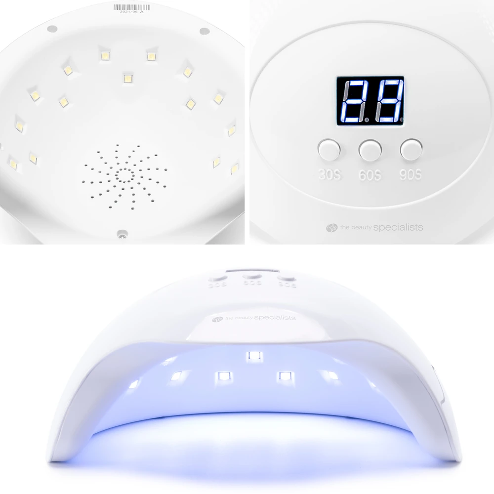 Realac UV LED nagų lempa RIO SALON PRO DUAL 36W RIO-UVDU