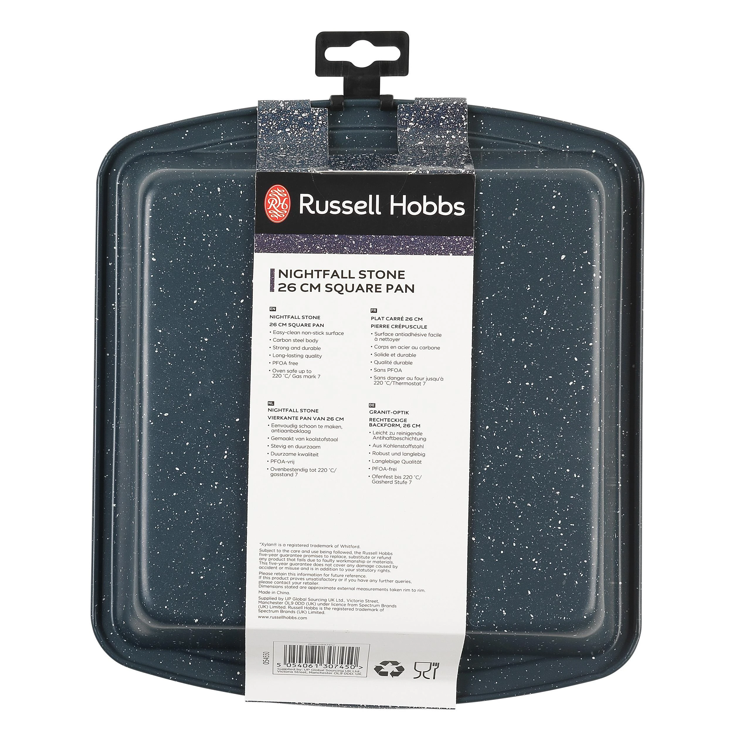 Russell Hobbs RH00997EU73 Akmens formos keptuvė „Nightfall“, 26 cm