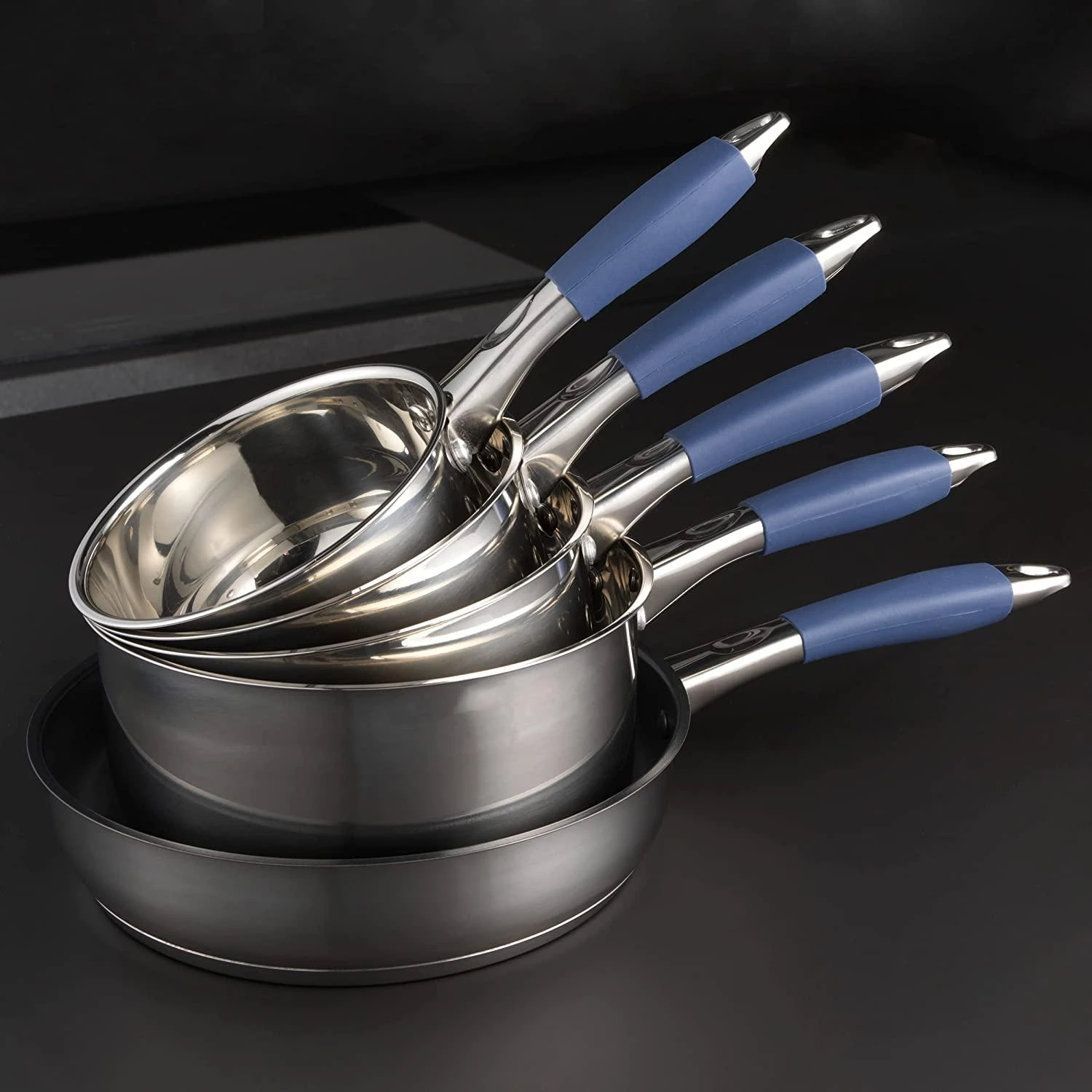 Russell Hobbs RH01179EU Opulence puodų rinkinys 5pcs mėlynas