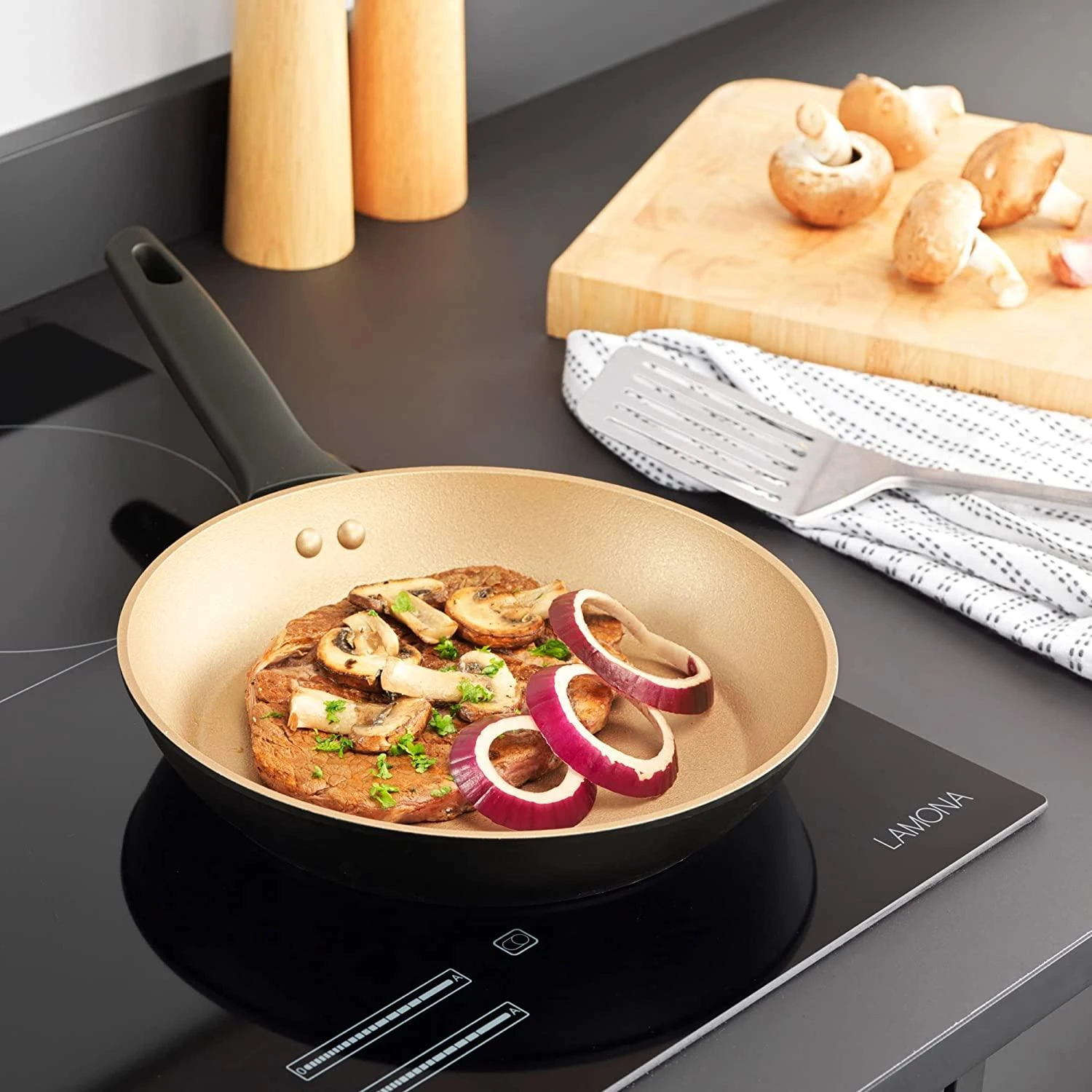 Russell Hobbs RH01666BEU7 Opulence frypan 24cm juodas