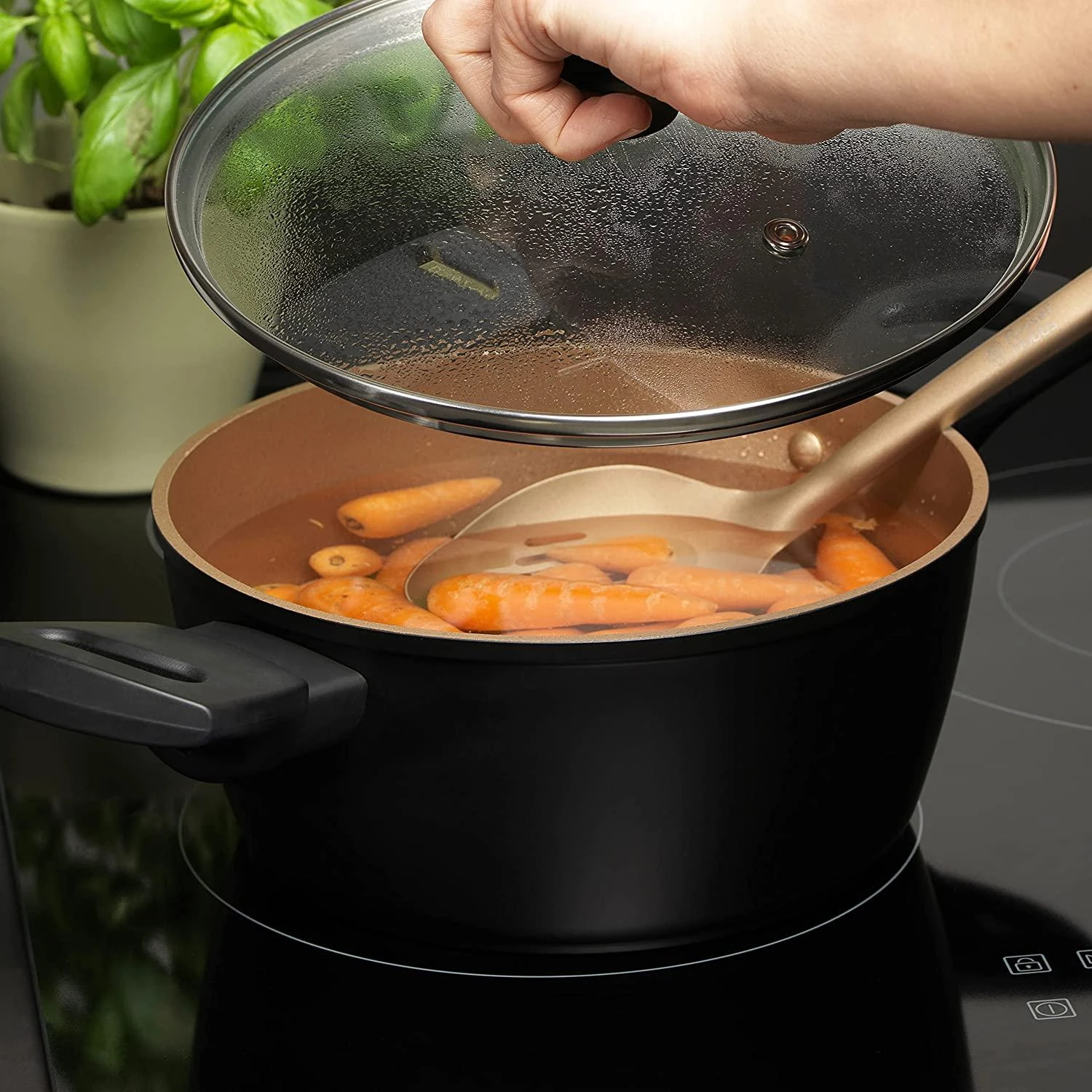 Russell Hobbs RH01669BEU7 Opulence stockpot 20cm juodas