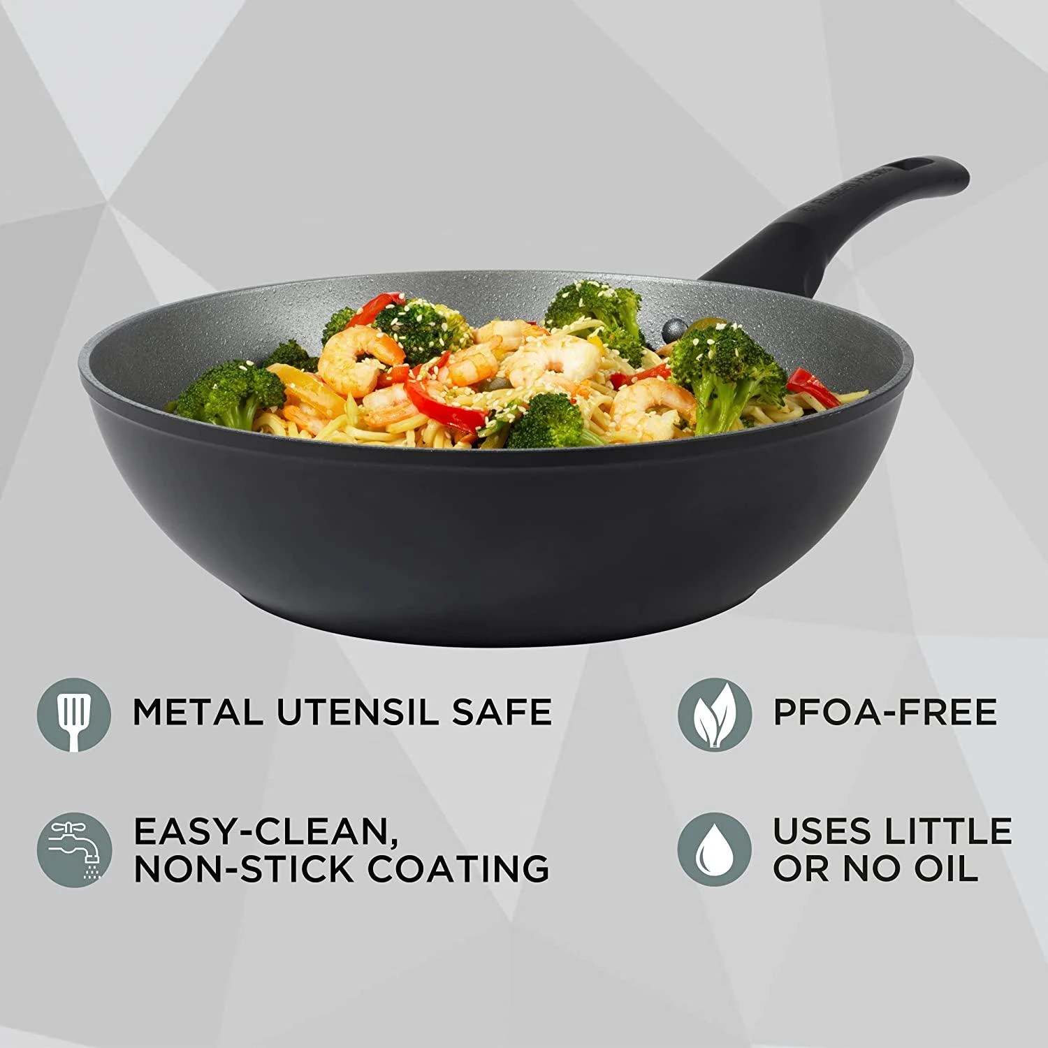 Russell Hobbs wok keptuvė Crystaltech, 28 cm