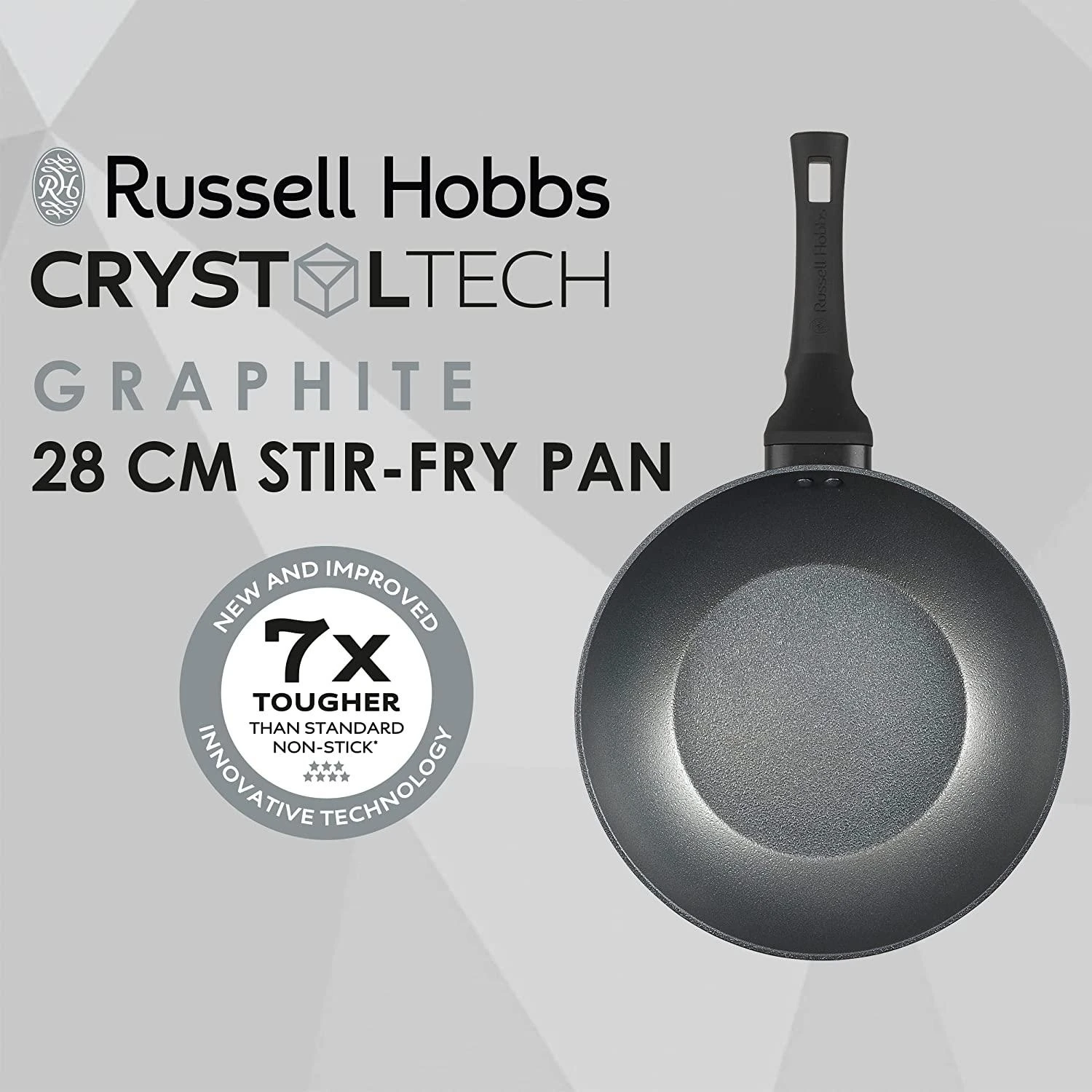 Russell Hobbs wok keptuvė Crystaltech, 28 cm