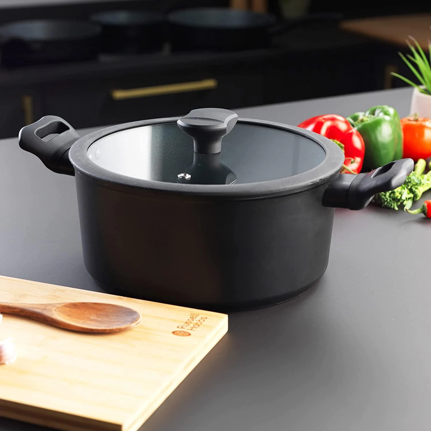 Russell Hobbs RH01864EU7 Crystaltech aukštas puodas 24 cm