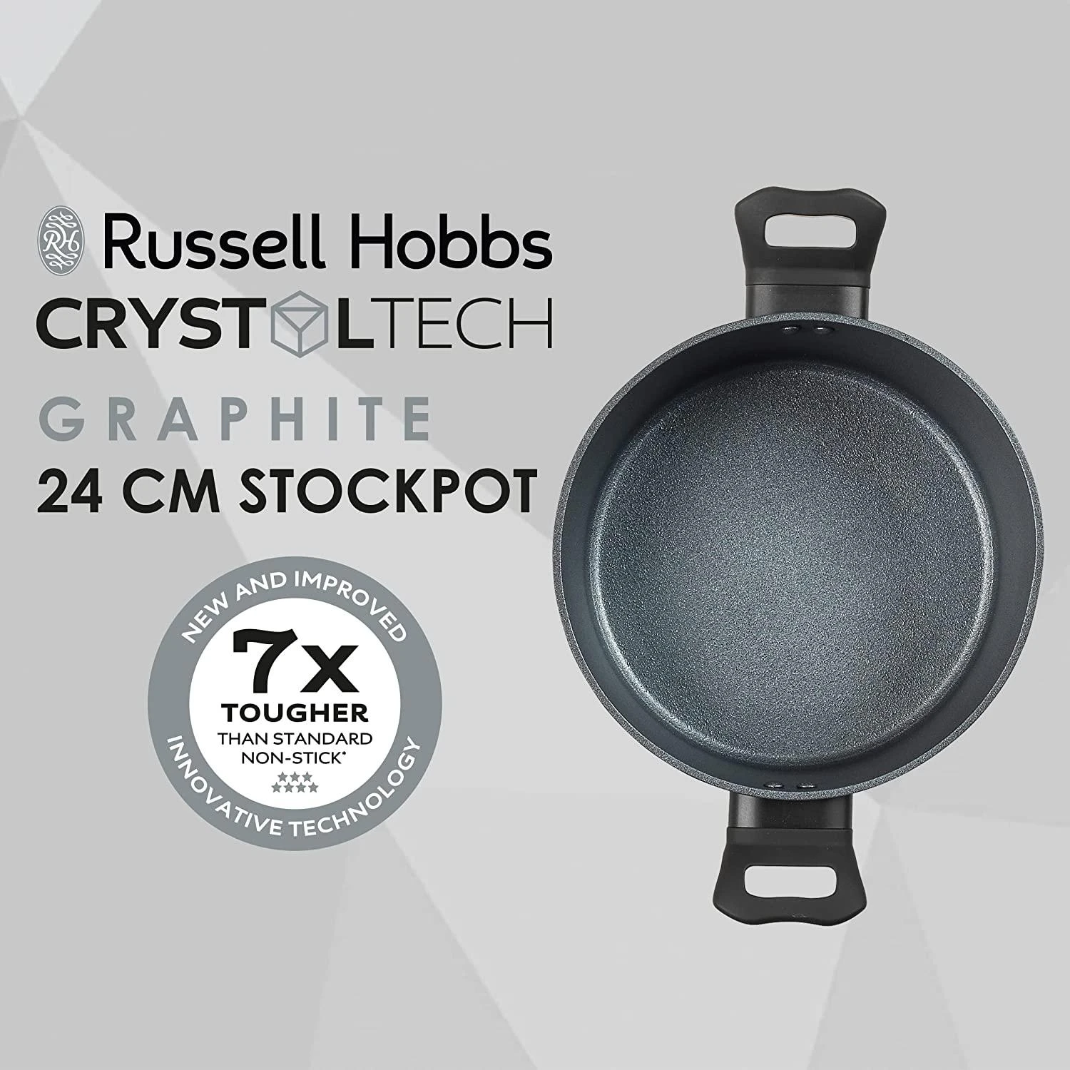 Russell Hobbs RH01864EU7 Crystaltech aukštas puodas 24 cm