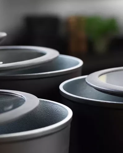 Russell Hobbs RH02131EU7 Crystaltech aukštas puodų rinkinys, 3 vnt.