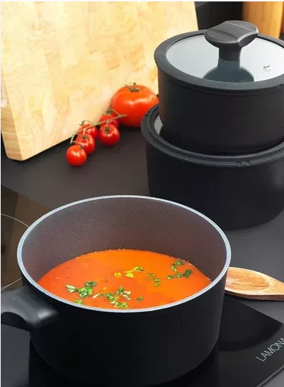 Russell Hobbs RH02131EU7 Crystaltech aukštas puodų rinkinys, 3 vnt.