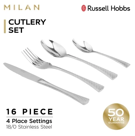 Russell Hobbs RH02229EU7 Milan stalo įrankių rinkinys 16vnt