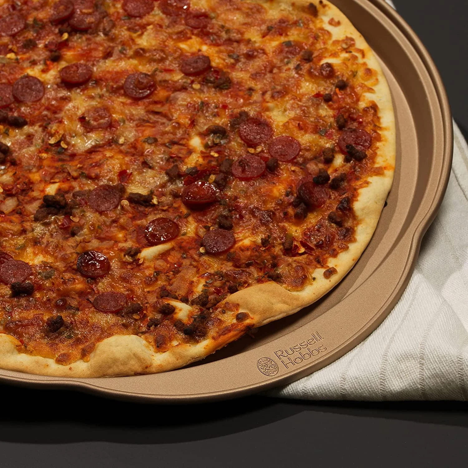 Russell Hobbs RH02338GEU71 Opulence pizza pan 37cm auksinis