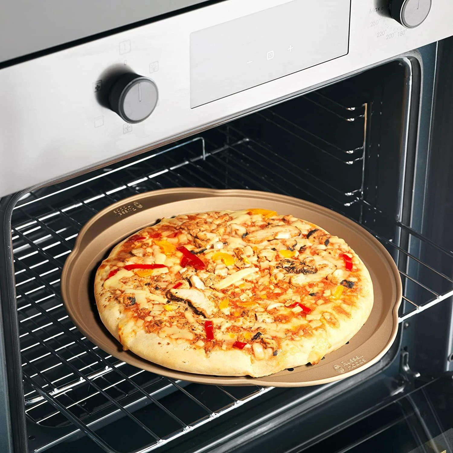 Russell Hobbs RH02338GEU71 Opulence pizza pan 37cm auksinis