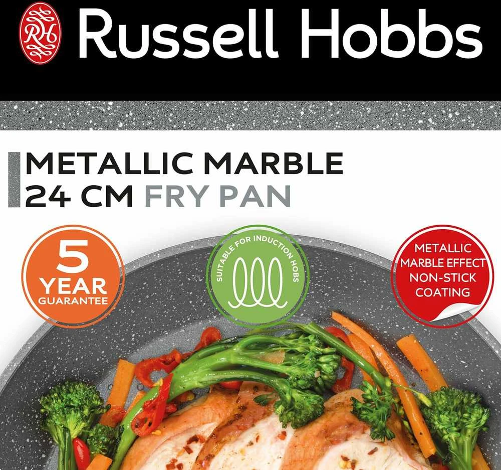 Russell Hobbs RH027991EU7 metalinio marmuro 24 cm keptuvė