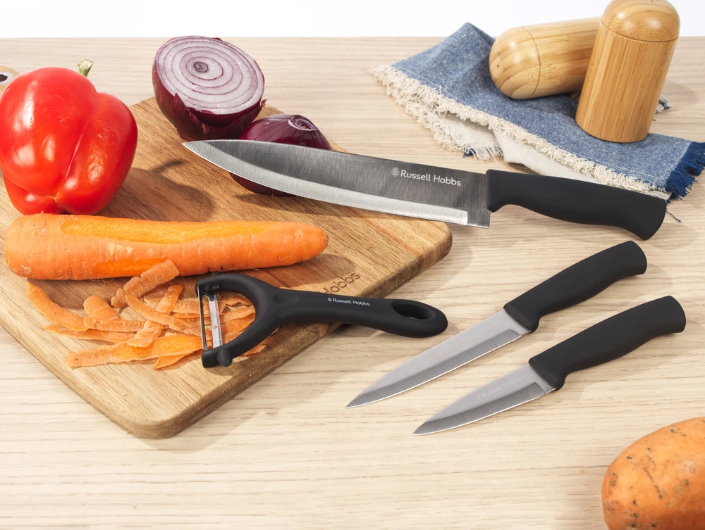 Russell Hobbs RH031521 Venus 4 pcs Peilis And Peeler Set