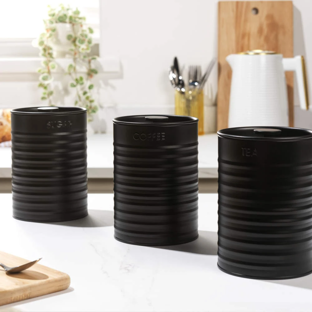 Russell Hobbs RH03268EU7 Liniera 3 Piece Canister Set