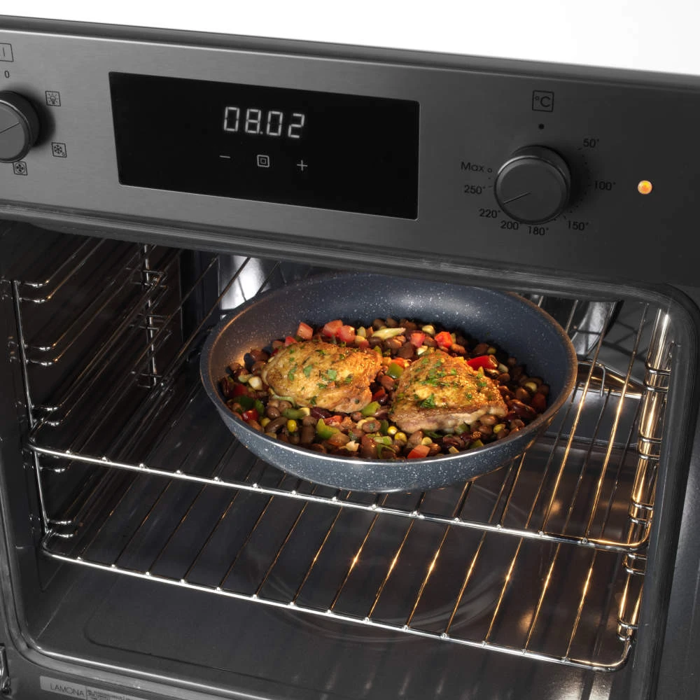 Russell Hobbs RH03296 Nightfall Stone 4 dalių Smart Clip keptuvių rinkinys