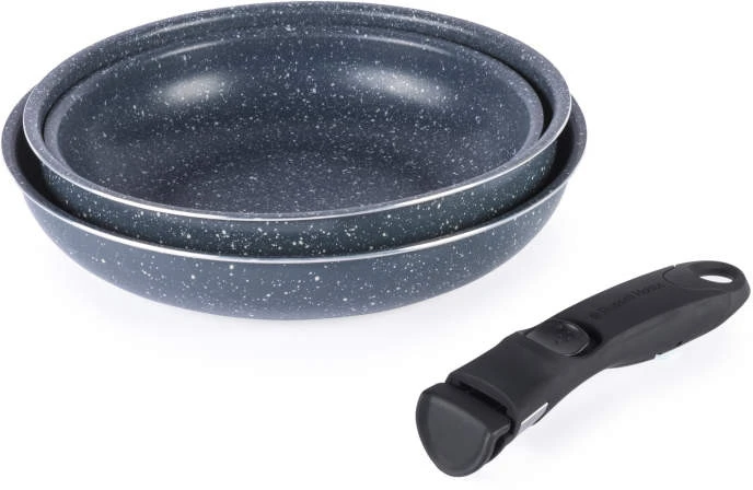 Russell Hobbs RH03297 „Nightfall Stone“ 4 dalių išmaniųjų keptuvių rinkinys