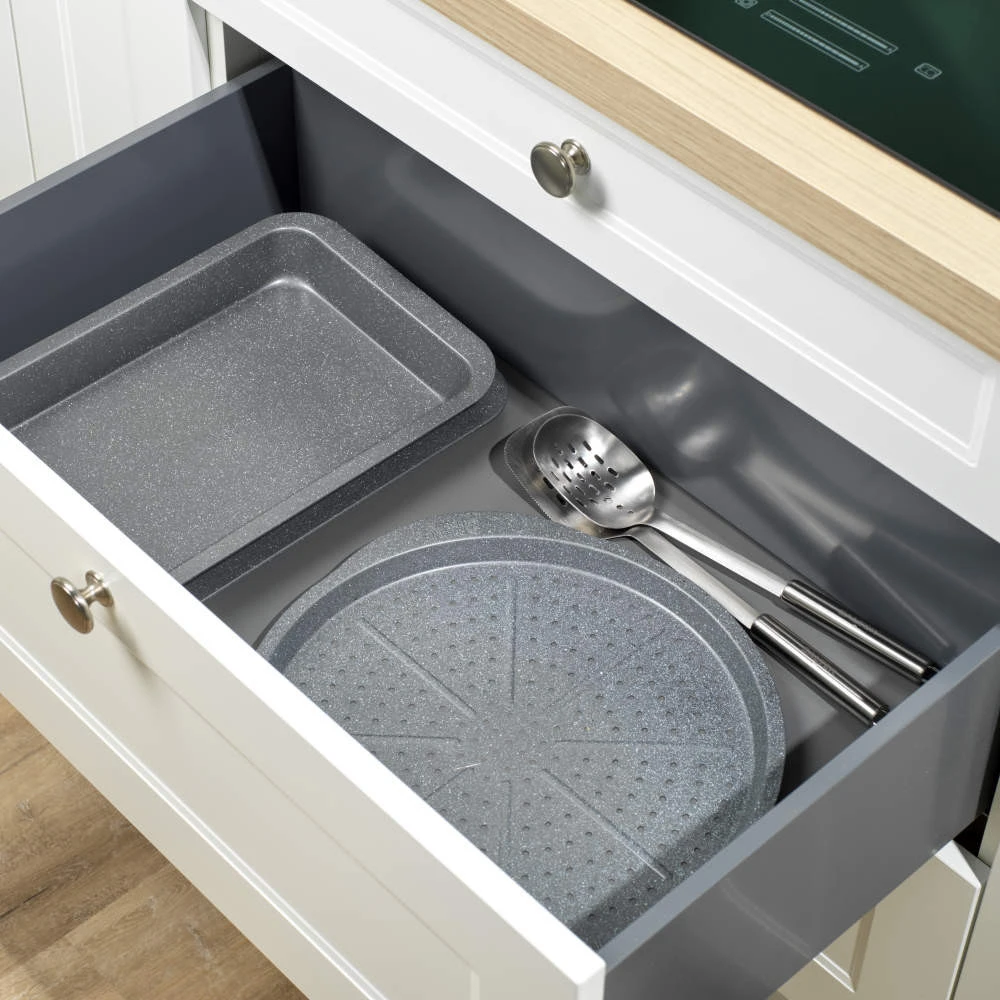 Russell Hobbs RH03756 metalinio marmuro 3 dalių virtuvės reikmenų rinkinys