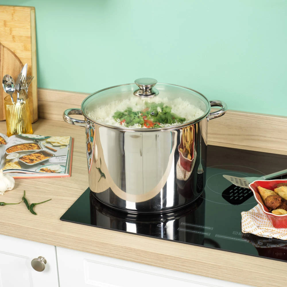 Russell Hobbs RH03802EU7 Classic Collection nerūdijančio plieno puodas, 30 cm, 15 l