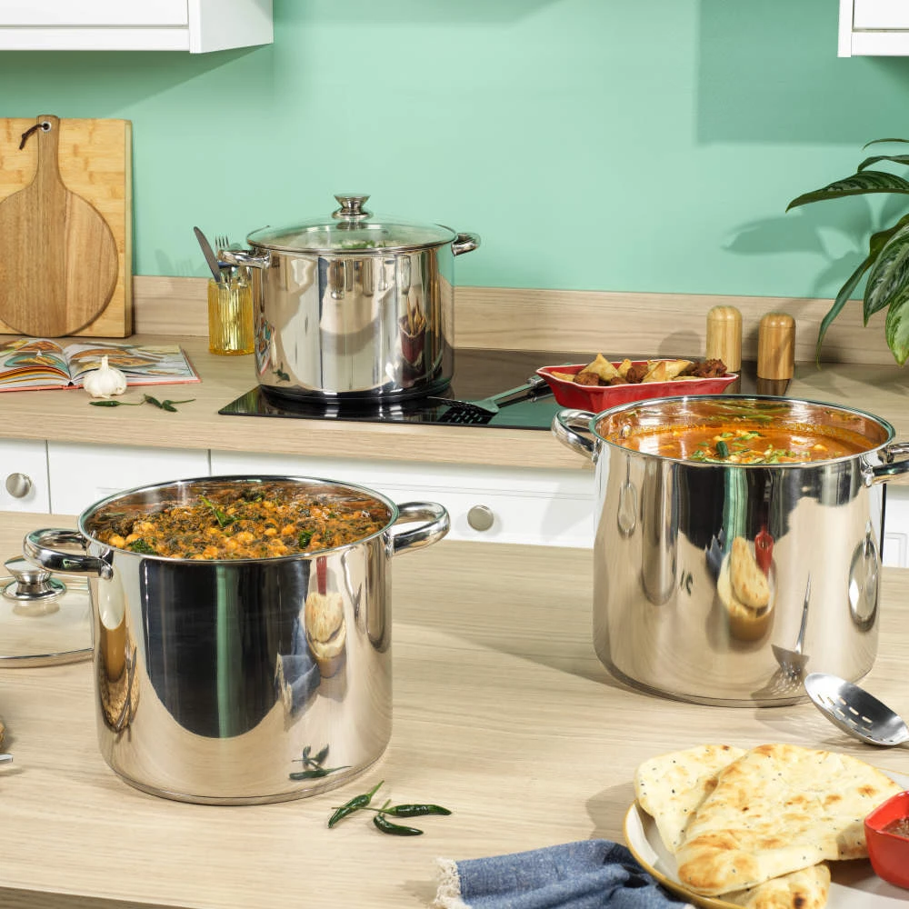 Russell Hobbs RH03802EU7 Classic Collection nerūdijančio plieno puodas, 30 cm, 15 l